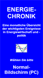 Mobile Screenshot of energie-chronik.de